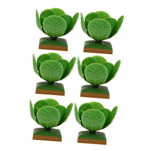 KOMBIUDA 6 Stück Realistische Kunstkohl Modelle für Dekorative Gemüse Spielzeuge Kreativität und Praktischen Fähigkeiten für Spielküchen und Rollenspiele KOMBIUDA 6 Stück Realistische Kunstkohl Modelle für Dekorative Gemüse Spielzeuge Kreativität und Praktischen Fähigkeiten für Spielküchen und Rollenspiele von KOMBIUDA