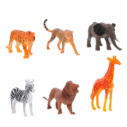 KOMBIUDA 6 Stück Simulation Tiermodell Das Tier Tiere Wildtiere Tiermodell Tierfiguren Tierstatue Desktop Tierdekor Winzige Tierfiguren Schulzubehör Vinyl KOMBIUDA 6 Stück Simulation Tiermodell Das Tier Tiere Wildtiere Tiermodell Tierfiguren Tierstatue Desktop Tierdekor Winzige Tierfiguren Schulzubehör Vinyl von KOMBIUDA