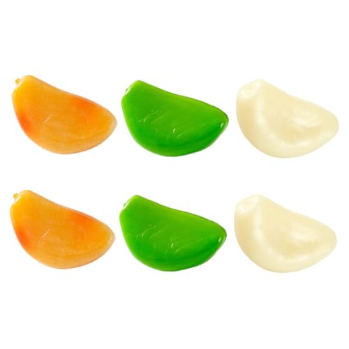 KOMBIUDA 6 Stück Simuliertes Knoblauchmodell Knoblauchflocken Für Den Haushalt, Prop Knoblauch Foto Requisiten Fotografie-Requisiten Realistische Knoblauchzehen Simulation Gemüsedekor PVC KOMBIUDA 6 Stück Simuliertes Knoblauchmodell Knoblauchflocken Für Den Haushalt, Prop Knoblauch Foto Requisiten Fotografie-Requisiten Realistische Knoblauchzehen Simulation Gemüsedekor PVC von KOMBIUDA
