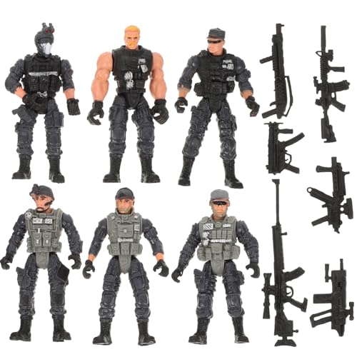 KOMBIUDA 6 Stück Soldatenmodell Weltkrieg Soldaten Armeemänner Actionfiguren interaktives kinderspielzeug militärische Figuren für Soldaten KOMBIUDA 6 Stück Soldatenmodell Weltkrieg Soldaten Armeemänner Actionfiguren interaktives kinderspielzeug militärische Figuren für Soldaten von KOMBIUDA