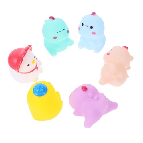KOMBIUDA 6 Stück Teiliges Badewannenspielzeug Set Niedliche Tierchen für Kleinkinder Sicher und Langlebig für Badewanne Pool und Strand Fördert Spiel und Motorik KOMBIUDA 6 Stück Teiliges Badewannenspielzeug Set Niedliche Tierchen für Kleinkinder Sicher und Langlebig für Badewanne Pool und Strand Fördert Spiel und Motorik von KOMBIUDA