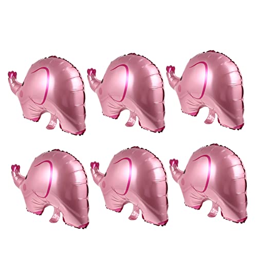 KOMBIUDA 6 Stück Teiliges Elefant Folienballon in Pastellfarben Deko für Babyparty Geburtstagsfeier und Themenfeste Einfach Anzubringen für Fröhliche KOMBIUDA 6 Stück Teiliges Elefant Folienballon in Pastellfarben Deko für Babyparty Geburtstagsfeier und Themenfeste Einfach Anzubringen für Fröhliche von KOMBIUDA