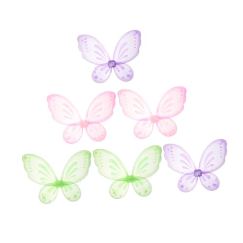 KOMBIUDA 6 Stück Teiliges Schmetterlingsflügel für Elegante Verkleidung Karneval Cosplay und Partys und Leichte Nylonflügel für Unvergessliche KOMBIUDA 6 Stück Teiliges Schmetterlingsflügel für Elegante Verkleidung Karneval Cosplay und Partys und Leichte Nylonflügel für Unvergessliche von KOMBIUDA