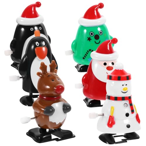 KOMBIUDA 6stücke Teiliges Weihnachts Aufziehspielzeug Set Kreative Lustige Weihnachtsmann Und Figuren Für Und Festlichkeiten KOMBIUDA 6stücke Teiliges Weihnachts Aufziehspielzeug Set Kreative Lustige Weihnachtsmann Und Figuren Für Und Festlichkeiten von KOMBIUDA