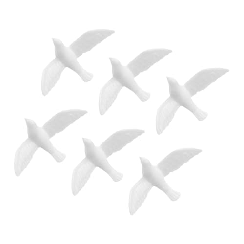 KOMBIUDA Realistische Miniatur-Vögel Figuren weiße Taube Modelle für Sammler dekorative Miniatur-Tiere KOMBIUDA Realistische Miniatur-Vögel Figuren weiße Taube Modelle für Sammler dekorative Miniatur-Tiere von KOMBIUDA