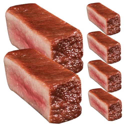 KOMBIUDA 6 Stück gefälschte Lebensmittel realistisch The Photograph spielwaren essstã¤bchen kucheltier ziernieten Küchenfleischmodell Kunststoff-Fleisch künstliches Lebensmittelmodell PVC KOMBIUDA 6 Stück gefälschte Lebensmittel realistisch The Photograph spielwaren essstã¤bchen kucheltier ziernieten Küchenfleischmodell Kunststoff-Fleisch künstliches Lebensmittelmodell PVC von KOMBIUDA