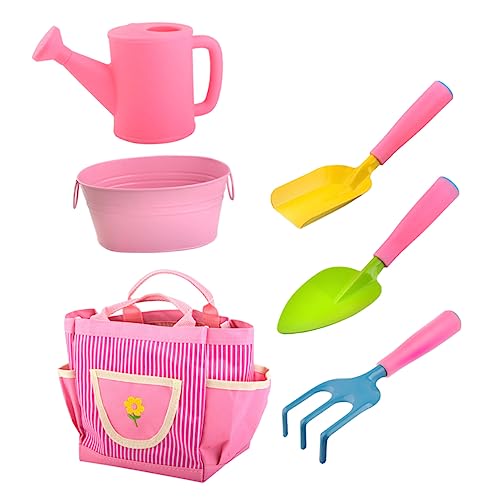KOMBIUDA Mini-gartenschaufel-Set Mini-rechen Gießkanne Pflanzwerkzeug Für Kinder Draußen-Spielzeug Kleine Gartengeräte KOMBIUDA Mini-gartenschaufel-Set Mini-rechen Gießkanne Pflanzwerkzeug Für Kinder Draußen-Spielzeug Kleine Gartengeräte von KOMBIUDA