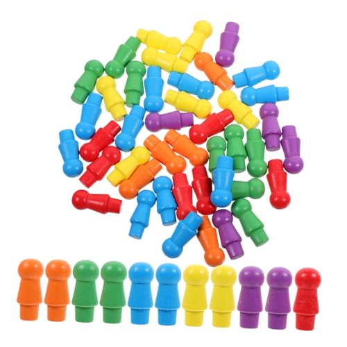 KOMBIUDA 60 Stück Checker Bunt Token Schach Flugschachspiel Pädagogisches Schach Unterhaltungsspielzeug Flugschach Holz KOMBIUDA 60 Stück Checker Bunt Token Schach Flugschachspiel Pädagogisches Schach Unterhaltungsspielzeug Flugschach Holz von KOMBIUDA