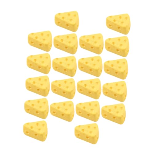KOMBIUDA 60 Stück Simulierter Käse Fake-Käse-Dekoration falsche Käsekuchen Mini-Kunstkäse Fake Käse Dekoration Käse für bastler Miniatur-Kunstkäse Mini-Fake-Food Plastik Yellow KOMBIUDA 60 Stück Simulierter Käse Fake-Käse-Dekoration falsche Käsekuchen Mini-Kunstkäse Fake Käse Dekoration Käse für bastler Miniatur-Kunstkäse Mini-Fake-Food Plastik Yellow von KOMBIUDA