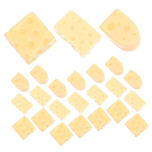 KOMBIUDA 60 Stück Simulierter Mini Käse Cheezeits Käse Realistisches Lebensmittel Käse Bastelzubehör Heimdekoration Lebensechter Gefälschter Käse Fotografie Requisiten Gelbes KOMBIUDA 60 Stück Simulierter Mini Käse Cheezeits Käse Realistisches Lebensmittel Käse Bastelzubehör Heimdekoration Lebensechter Gefälschter Käse Fotografie Requisiten Gelbes von KOMBIUDA