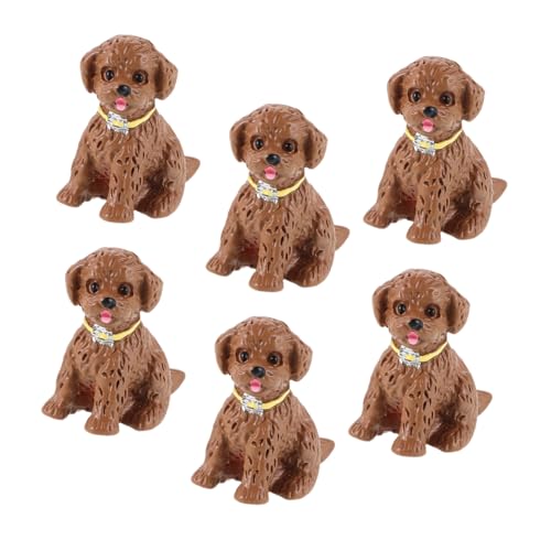 KOMBIUDA Miniatur-Hund-tierfiguren Aus Harz 6 Stück Zum Selbermachen Schlüsselanhänger Dekoration Für Miniatur-Garten Puppenhaus-Accessoires Kreative Ornamente Für Zuhause KOMBIUDA Miniatur-Hund-tierfiguren Aus Harz 6 Stück Zum Selbermachen Schlüsselanhänger Dekoration Für Miniatur-Garten Puppenhaus-Accessoires Kreative Ornamente Für Zuhause von KOMBIUDA
