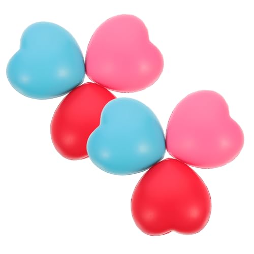 KOMBIUDA Herz-stressball Zum Stressabbau Quetschspielzeug Kleine Stressbälle Kinderspielzeug Partygeschenke KOMBIUDA Herz-stressball Zum Stressabbau Quetschspielzeug Kleine Stressbälle Kinderspielzeug Partygeschenke von KOMBIUDA