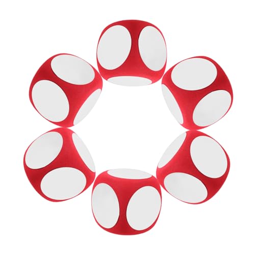 KOMBIUDA 6 cm Großer Blanker Schaumstoffwürfel Kreativer Würfel Abwischbare Würfel Für Mathespiele Würfelwerkzeug Für Das Klassenzimmer Leicht Und Einfach KOMBIUDA 6 cm Großer Blanker Schaumstoffwürfel Kreativer Würfel Abwischbare Würfel Für Mathespiele Würfelwerkzeug Für Das Klassenzimmer Leicht Und Einfach von KOMBIUDA
