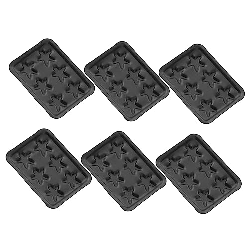 KOMBIUDA 6st Backgeschirr-Modell Mini-backbleche Puppenhaus-backform Mini-küchenzubehör Mini-küchendekoration Mini- -backplatten Miniatur-backblech- Legierung Black KOMBIUDA 6st Backgeschirr-Modell Mini-backbleche Puppenhaus-backform Mini-küchenzubehör Mini-küchendekoration Mini- -backplatten Miniatur-backblech- Legierung Black von KOMBIUDA