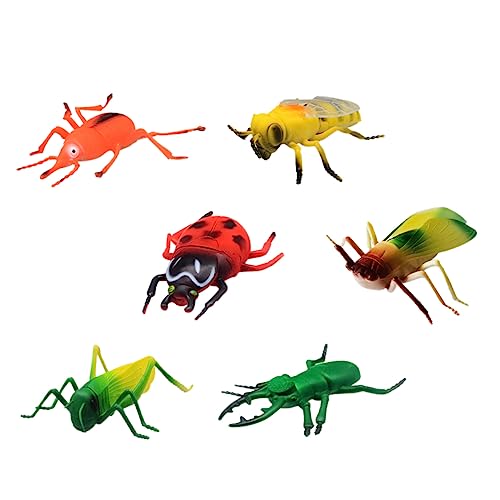 KOMBIUDA 6st Insekten Simulations Modell Realistisches Modell Figuren Figuren Realistisch Weiches Gummi KOMBIUDA 6st Insekten Simulations Modell Realistisches Modell Figuren Figuren Realistisch Weiches Gummi von KOMBIUDA