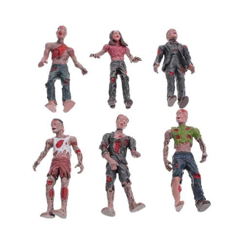 KOMBIUDA 6st Zombie-Puppen Modell Gefälschtes Menschliches Modell Frosch Reitfiguren Simulation Menschliches Modell Simulations-Zombie-Puppen Layout-Figuren Plastik KOMBIUDA 6st Zombie-Puppen Modell Gefälschtes Menschliches Modell Frosch Reitfiguren Simulation Menschliches Modell Simulations-Zombie-Puppen Layout-Figuren Plastik von KOMBIUDA