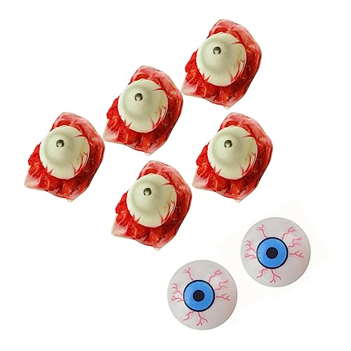 KOMBIUDA 7 Stück Halloween-Party-Requisite Halloween Halloween Toys Halloween Scherzartikel Gruselige Augäpfel beängstigend Halloween-Augäpfel Auge Halloween-Partybevorzugung KOMBIUDA 7 Stück Halloween-Party-Requisite Halloween Halloween Toys Halloween Scherzartikel Gruselige Augäpfel beängstigend Halloween-Augäpfel Auge Halloween-Partybevorzugung von KOMBIUDA