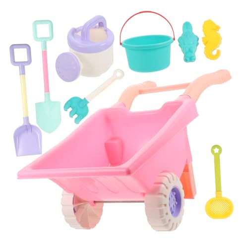 KOMBIUDA 7 Stück Teiliges Strandspielzeug Set mit Trolley Schaufel und Eimer Kreatives Sandspielzeug für Jungen und Mädchen Fördert Farben Kreativität und Soziale Zufällige Zufällige Farbe KOMBIUDA 7 Stück Teiliges Strandspielzeug Set mit Trolley Schaufel und Eimer Kreatives Sandspielzeug für Jungen und Mädchen Fördert Farben Kreativität und Soziale Zufällige Zufällige Farbe von KOMBIUDA