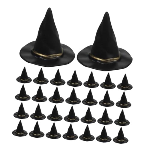 KOMBIUDA 72 Stück Miniatur Hexenhüte für Diy Bastelprojekte Schwarze Kunststoff Hüte Vielseitige Halloween Dekorationen für Puppenhäuser Partytisch Accessoires Kreative Handwerksmaterialien KOMBIUDA 72 Stück Miniatur Hexenhüte für Diy Bastelprojekte Schwarze Kunststoff Hüte Vielseitige Halloween Dekorationen für Puppenhäuser Partytisch Accessoires Kreative Handwerksmaterialien von KOMBIUDA