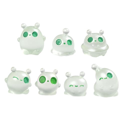 KOMBIUDA 7pcs Miniatur Außerirdische Figuren Mit Leuchtendem Glühen DIY Micro Landschaft Desktop Ornamente Für Bürohaus Kinder Fairy Gartenzubehör Party Dekorationen KOMBIUDA 7pcs Miniatur Außerirdische Figuren Mit Leuchtendem Glühen DIY Micro Landschaft Desktop Ornamente Für Bürohaus Kinder Fairy Gartenzubehör Party Dekorationen von KOMBIUDA
