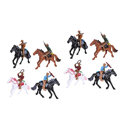 KOMBIUDA 8 Stück Cowboy-Reitmodell sankastenspielsachen sammlerstücke Pferde Dekoration Spielfiguren Kindergeburtstag Dekoration menschliche Mikromodelle Simulationsmodelle Plastik KOMBIUDA 8 Stück Cowboy-Reitmodell sankastenspielsachen sammlerstücke Pferde Dekoration Spielfiguren Kindergeburtstag Dekoration menschliche Mikromodelle Simulationsmodelle Plastik von KOMBIUDA