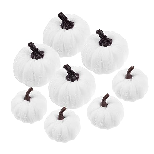 KOMBIUDA 8 Stück Künstliche Kürbisdekorationen Halloween Gefälschte Kürbisse Herbsternte Kürbis Requisiten KOMBIUDA 8 Stück Künstliche Kürbisdekorationen Halloween Gefälschte Kürbisse Herbsternte Kürbis Requisiten von KOMBIUDA