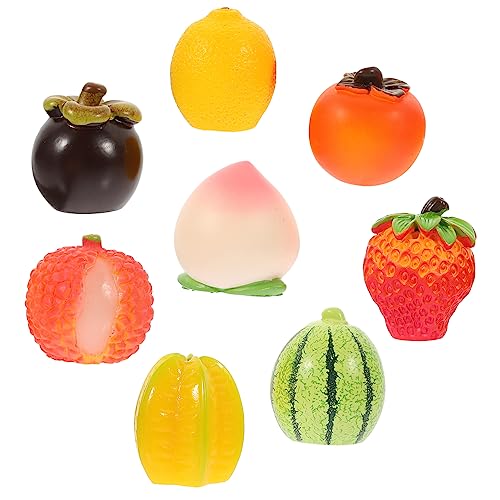KOMBIUDA 8 Stück Obst Mikrolandschaft Fruchtmodelle Simulation Obst Requisite Gefälschte Obstverzierung Layout Szenendekor Nachahmung Von Obstverzierung Simulation Obstornament KOMBIUDA 8 Stück Obst Mikrolandschaft Fruchtmodelle Simulation Obst Requisite Gefälschte Obstverzierung Layout Szenendekor Nachahmung Von Obstverzierung Simulation Obstornament von KOMBIUDA