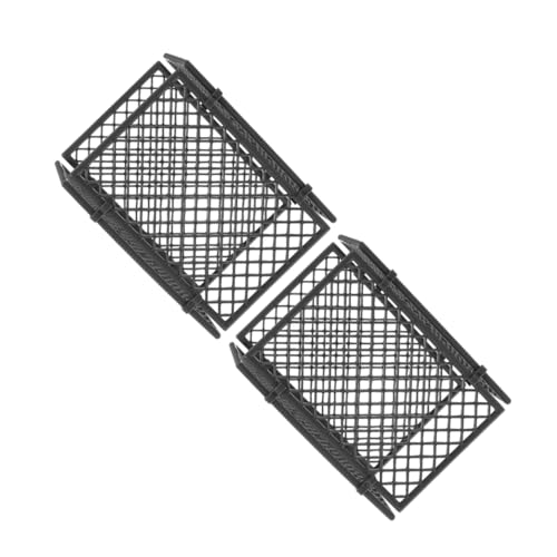 KOMBIUDA 8 Stück Schutznetz Bausteine Zubehör Mini Zaun Feengartenzaun Weihnachtsbaumzaun Miniaturzaun Abs Grau KOMBIUDA 8 Stück Schutznetz Bausteine Zubehör Mini Zaun Feengartenzaun Weihnachtsbaumzaun Miniaturzaun Abs Grau von KOMBIUDA