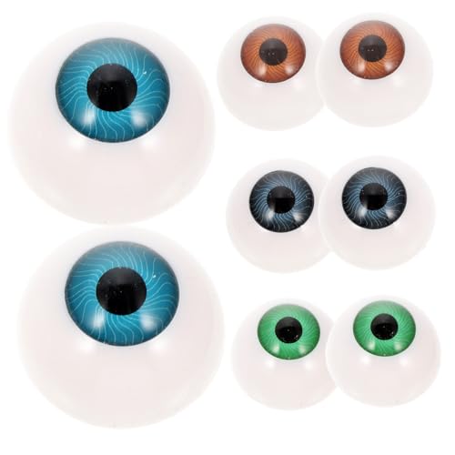 KOMBIUDA 8 Stück Teiliges Hohle Augäpfel für DIY Puppen Farbige Halloween Augen Zubehör für Bastelprojekte und Gruselige Partys Zufällige Farben Zufällige Farbe Zufällige Farbe KOMBIUDA 8 Stück Teiliges Hohle Augäpfel für DIY Puppen Farbige Halloween Augen Zubehör für Bastelprojekte und Gruselige Partys Zufällige Farben Zufällige Farbe Zufällige Farbe von KOMBIUDA