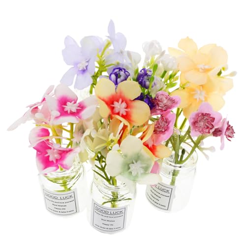 KOMBIUDA 8 Stück in Vase für Puppenhaus und Gartenaccessoires Dekorative Pflanzen für Mikro Szenen im Gemischten Stil KOMBIUDA 8 Stück in Vase für Puppenhaus und Gartenaccessoires Dekorative Pflanzen für Mikro Szenen im Gemischten Stil von KOMBIUDA