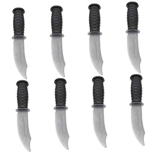 KOMBIUDA 8 Stücke Nachahmung Messer Simulation Cutter Party Foto Prop Party Liefert Cutter Halloween Leistung Prop Cosplay Prop Kunststoff Cutter Schwarz PVC KOMBIUDA 8 Stücke Nachahmung Messer Simulation Cutter Party Foto Prop Party Liefert Cutter Halloween Leistung Prop Cosplay Prop Kunststoff Cutter Schwarz PVC von KOMBIUDA