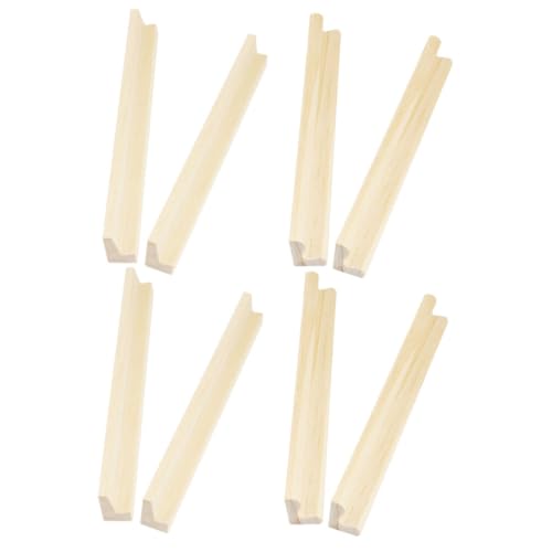 KOMBIUDA 8 Stücke Holz Ständer Set Spiel Karten Stehen Versorgung Anzeige Basis von KOMBIUDA