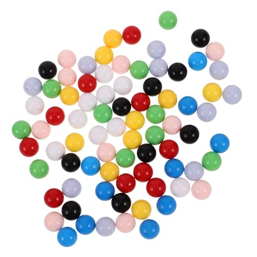 KOMBIUDA 80 Stück Teiliges Bunte Spielbälle für Brettspiele Farbsortierung und DIY Basteln Fördernde Kugeln für Entwicklung von Motorik Vorstellungskraft und Mathematischem KOMBIUDA 80 Stück Teiliges Bunte Spielbälle für Brettspiele Farbsortierung und DIY Basteln Fördernde Kugeln für Entwicklung von Motorik Vorstellungskraft und Mathematischem von KOMBIUDA