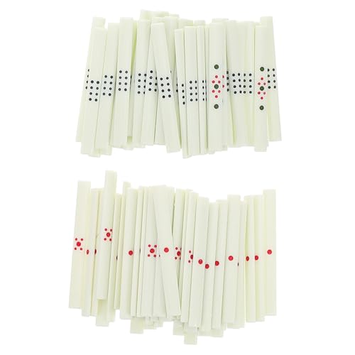 KOMBIUDA Chinesisches Mahjong-Set Zubehör Punktezähler-Sticks 88-teiliges Mahjong-Chips Für Wettspielabende von KOMBIUDA