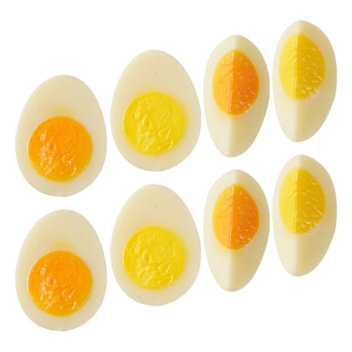 KOMBIUDA Eimodelle 8st Nachgeahmte Eier Gefälschtes Essen Ei-Modelle Eier Dekorieren Ei Essen Küchendekoration Mutfak Aksesuarları Lebensmittelmodelle Für Die Fotografie Künstliche Ei-Requisiten PVC KOMBIUDA Eimodelle 8st Nachgeahmte Eier Gefälschtes Essen Ei-Modelle Eier Dekorieren Ei Essen Küchendekoration Mutfak Aksesuarları Lebensmittelmodelle Für Die Fotografie Künstliche Ei-Requisiten PVC von KOMBIUDA