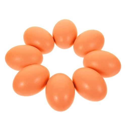 KOMBIUDA 8Stücke Holz Eier Falsche Eier für DIY Bastelprojekte Osterdekoration und Kreative Gestaltungen Stabil und Sicher für Erwachsene KOMBIUDA 8Stücke Holz Eier Falsche Eier für DIY Bastelprojekte Osterdekoration und Kreative Gestaltungen Stabil und Sicher für Erwachsene von KOMBIUDA