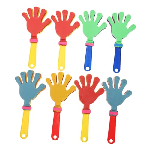 KOMBIUDA 8stücke Plastik-handklatscher Krachmacher Für Sportveranstaltungen Feiern Kinderaktivitäten Party-Spielzeug Jubel-Accessoires Auffällige Farben Langlebig Für Geburtstage Und Mehr KOMBIUDA 8stücke Plastik-handklatscher Krachmacher Für Sportveranstaltungen Feiern Kinderaktivitäten Party-Spielzeug Jubel-Accessoires Auffällige Farben Langlebig Für Geburtstage Und Mehr von KOMBIUDA