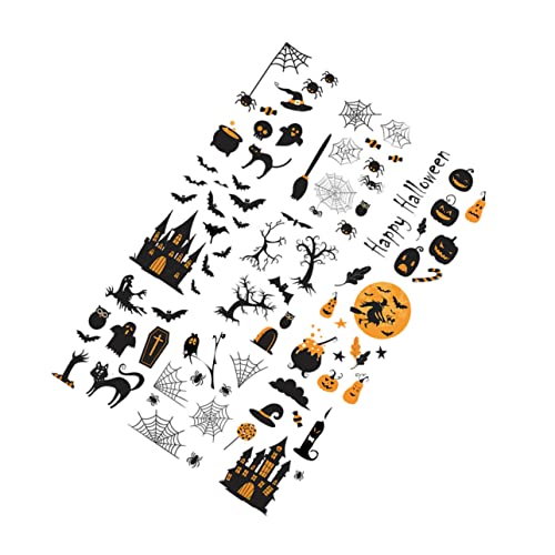 KOMBIUDA 9 Blätter Halloween-computeraufkleber Geisteraufkleber Hexenaufkleber Spinnenaufkleber Halloween-Aufkleber Fledermausaufkleber Scrapbooking -vorräte Scrapbook-Verzierungen PVC KOMBIUDA 9 Blätter Halloween-computeraufkleber Geisteraufkleber Hexenaufkleber Spinnenaufkleber Halloween-Aufkleber Fledermausaufkleber Scrapbooking -vorräte Scrapbook-Verzierungen PVC von KOMBIUDA