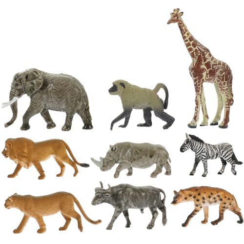 KOMBIUDA 9 Stück Afrikanische Tiermodelle Das Tier Tiere Kreative Verzierung Giraffenmodelle Tierwelt Dekoration Tierdekoration Kleintierhandwerk Hundefiguren Figuren KOMBIUDA 9 Stück Afrikanische Tiermodelle Das Tier Tiere Kreative Verzierung Giraffenmodelle Tierwelt Dekoration Tierdekoration Kleintierhandwerk Hundefiguren Figuren von KOMBIUDA