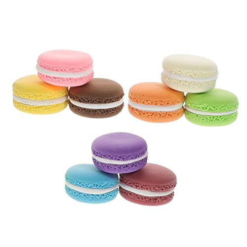 KOMBIUDA 9 Teiliges Simulationskuchenmodell Dekoration Realistische Simulation Von Gourmet Kuchen Künstliche Kuchen Requisite Gefälschte Macaron Spielzeuge Lebensmittelmodell von KOMBIUDA