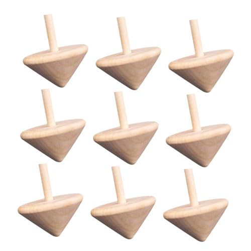 KOMBIUDA 9st Kreiselspielzeug Aus Holz Elektronisches Säuglingsspielzeug Windspiel Dekoration Handdrehknöpfe Kinderspielzeug Handspielzeug Kindertopf Beige Hölzern KOMBIUDA 9st Kreiselspielzeug Aus Holz Elektronisches Säuglingsspielzeug Windspiel Dekoration Handdrehknöpfe Kinderspielzeug Handspielzeug Kindertopf Beige Hölzern von KOMBIUDA