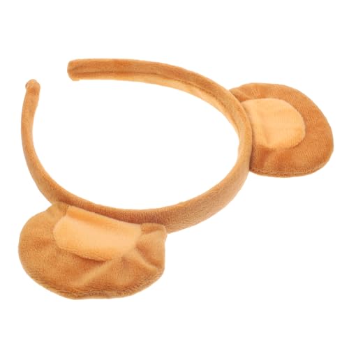 KOMBIUDA Monkey Headband Cosplay Kostümzubehör Für Halloween Und Themenpartys Adorable Affenohren Haarreifen Und Bequemes Party-accessoire von KOMBIUDA