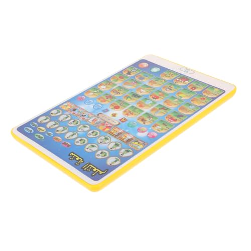 KOMBIUDA Arabisch-lernmaschine Kinderspielzeug Kindertafeln -Tablet Kleinkind Tablet Kindertafel Für Kleinkinder Tablet Für Interessantes Lernspielzeug Gelb PVC KOMBIUDA Arabisch-lernmaschine Kinderspielzeug Kindertafeln -Tablet Kleinkind Tablet Kindertafel Für Kleinkinder Tablet Für Interessantes Lernspielzeug Gelb PVC von KOMBIUDA