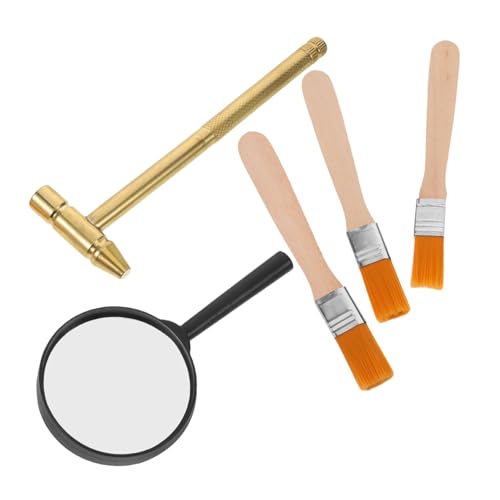 KOMBIUDA Archäologie Ausgrabungsset für Teiliges Stem Wissenschaftsspielzeug mit Kleinem Hammer Pinsel Meißel und Lupe für Realistische Edelstein und Fossilien Entdeckungsspiel KOMBIUDA Archäologie Ausgrabungsset für Teiliges Stem Wissenschaftsspielzeug mit Kleinem Hammer Pinsel Meißel und Lupe für Realistische Edelstein und Fossilien Entdeckungsspiel von KOMBIUDA