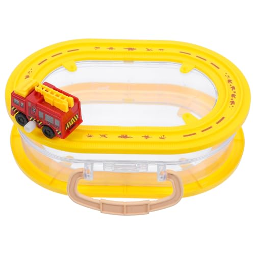 KOMBIUDA Mini Spielzeugauto Aufbewahrungsbox Kunststoff Praktischer Wind-up Toy Koffer Für Kleine Spielzeuge Und Zubehör Für Rollenspiel-szenarien von KOMBIUDA