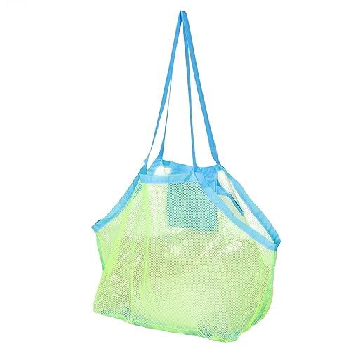 KOMBIUDA Aufbewahrungstasche Für Reisetasche Kinderspielzeug Spielzeugtaschen Für Den Strand Mesh-Strandtasche Sommer Tragetaschen Strandmuscheltasche Netz Light Green KOMBIUDA Aufbewahrungstasche Für Reisetasche Kinderspielzeug Spielzeugtaschen Für Den Strand Mesh-Strandtasche Sommer Tragetaschen Strandmuscheltasche Netz Light Green von KOMBIUDA