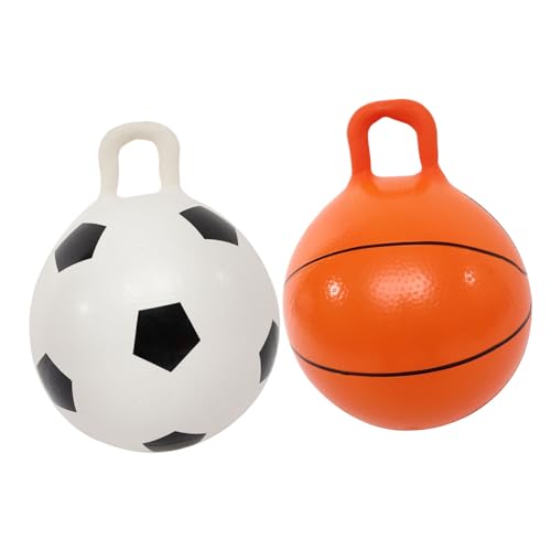KOMBIUDA Aufblasbare Hüpfbälle Für Sprungball Basketball Und Fußball Design Leichte Elastische Spielbälle Für Drinnen Und Draußen KOMBIUDA Aufblasbare Hüpfbälle Für Sprungball Basketball Und Fußball Design Leichte Elastische Spielbälle Für Drinnen Und Draußen von KOMBIUDA