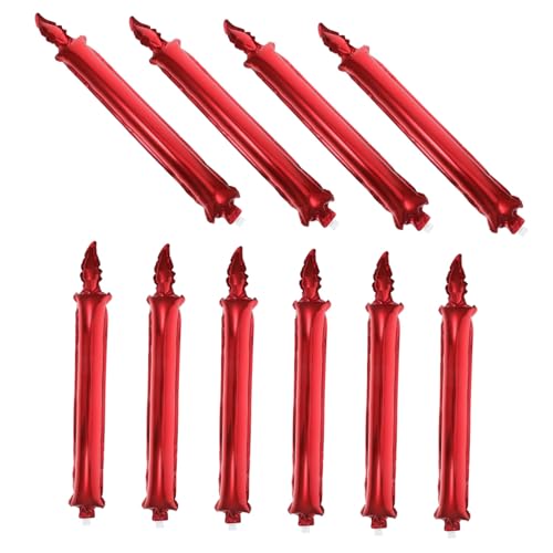 KOMBIUDA Aufblasbarer Stick Pvc Cheerleading Krachmacher Set Für Basketball Spiel Teamgeist von KOMBIUDA