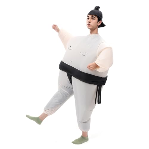 KOMBIUDA Aufblasbares Kostüm Polyester Leichtes Aufblasbares Wrestling Outfit Lustiges Cosplay Halloween Party Bühnenkostüm Jungen Mädchen KOMBIUDA Aufblasbares Kostüm Polyester Leichtes Aufblasbares Wrestling Outfit Lustiges Cosplay Halloween Party Bühnenkostüm Jungen Mädchen von KOMBIUDA