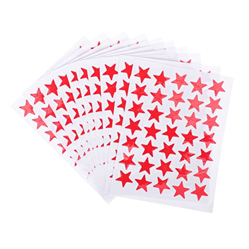 KOMBIUDA Aufkleber Sticker Belobigung Schüler Reward Sticker Belohnungssterne Aufkleber Rote Fünfzackige Stern Sticker Für Ideal Als Belohnung Oder Zur Dekoration Im Kindergarten Und Zuhause KOMBIUDA Aufkleber Sticker Belobigung Schüler Reward Sticker Belohnungssterne Aufkleber Rote Fünfzackige Stern Sticker Für Ideal Als Belohnung Oder Zur Dekoration Im Kindergarten Und Zuhause von KOMBIUDA